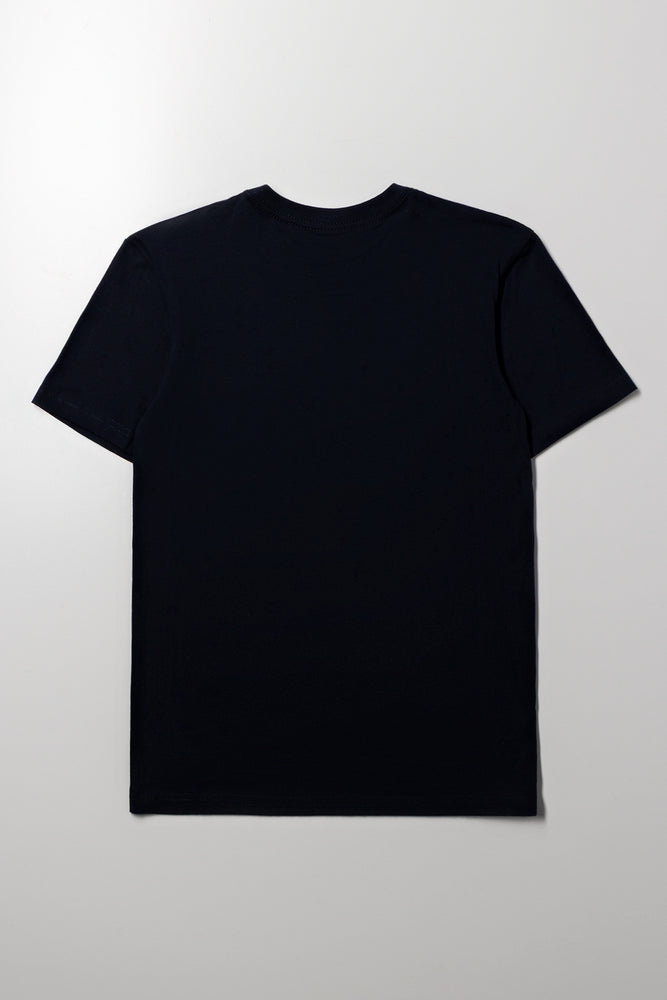 Nasa Short Sleeve T-Shirt Navy (2)