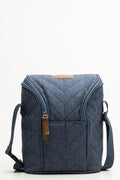 Quilted Bottle Warmer Blue