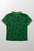 Bokkie Short Sleeve Golfer Green (2)