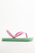 Butterfly Flip Flops Aqua (1)