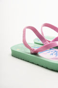 Butterfly Flip Flops Aqua (3)