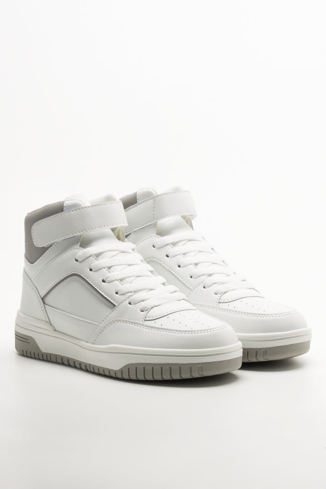 Skate High Top Sneakers White
