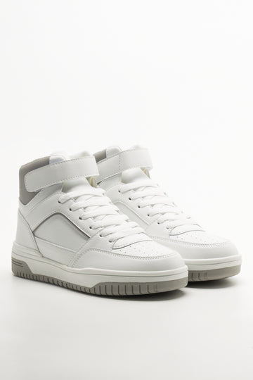 Skate High Top Sneakers White