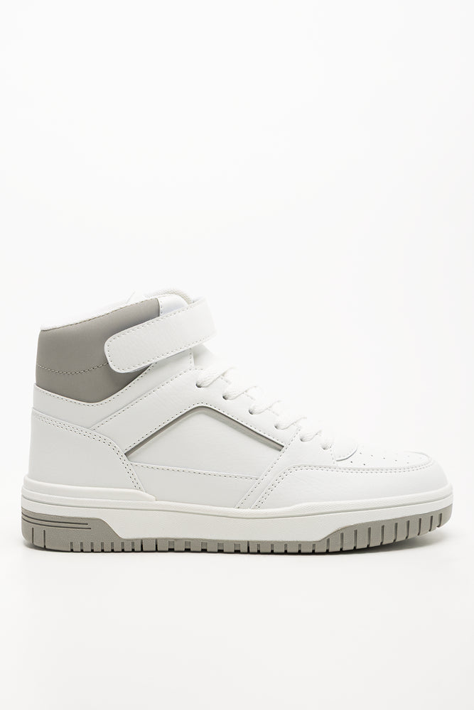 Skate High Top Sneakers White