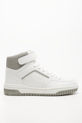 Skate High Top Sneakers White (1)