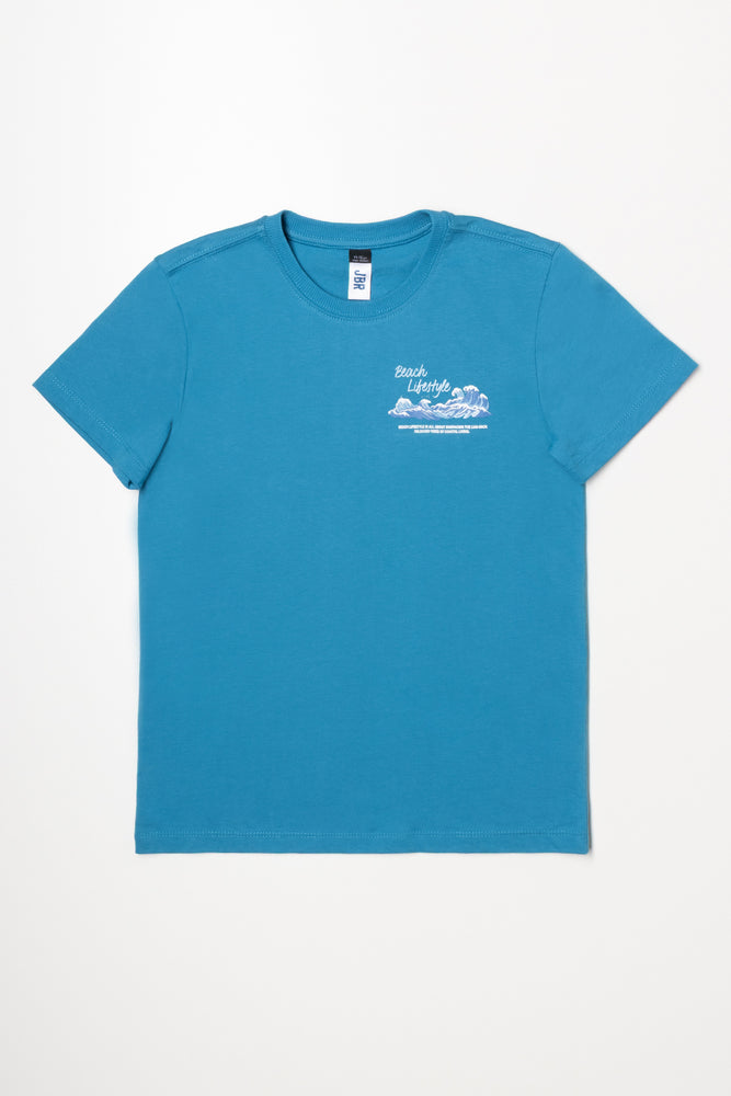 Short Sleeve T-Shirt Blue