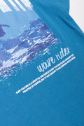 Short Sleeve T-Shirt Blue (2)