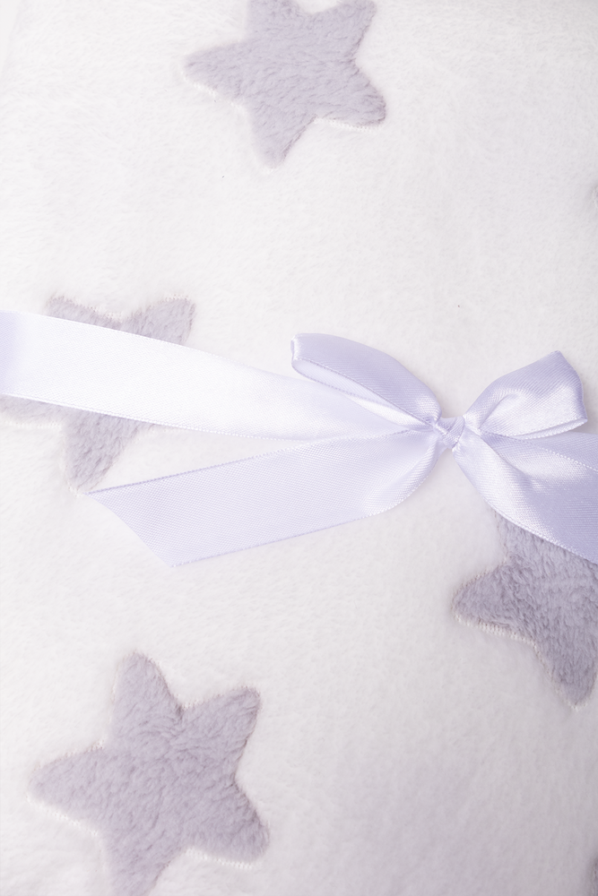 Stars Blanket White