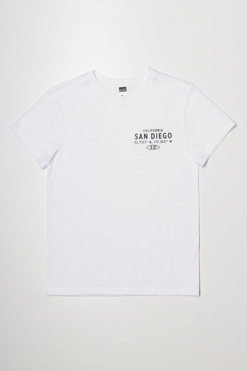 San Diego Short Sleeve T-Shirt White