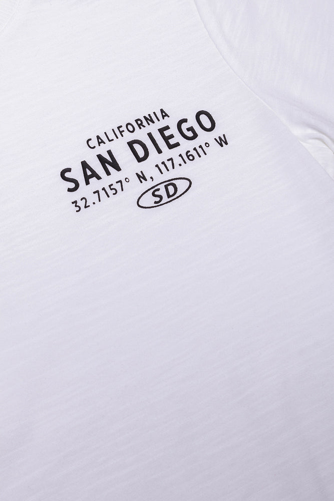 San Diego Short Sleeve T-Shirt White