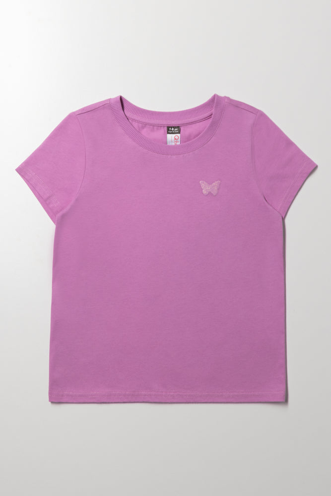 Short Sleeve T-Shirt Purple