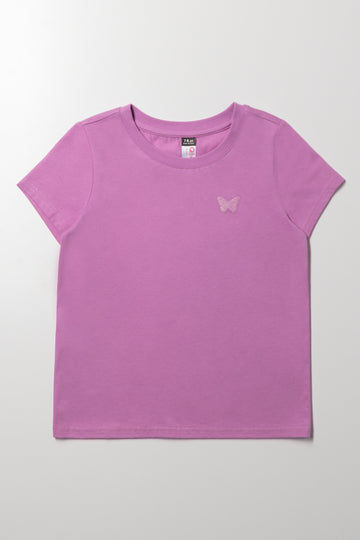 Short Sleeve T-Shirt Purple
