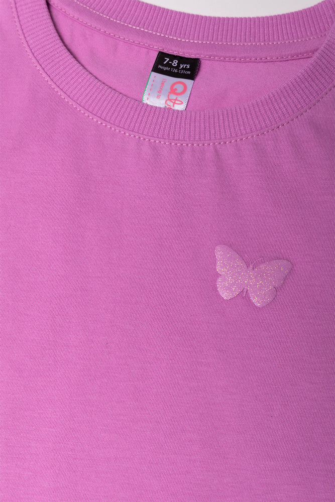 Short Sleeve T-Shirt Purple (1)