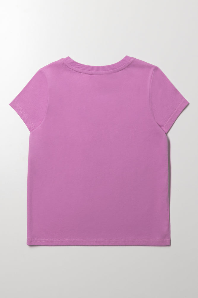 Short Sleeve T-Shirt Purple (2)