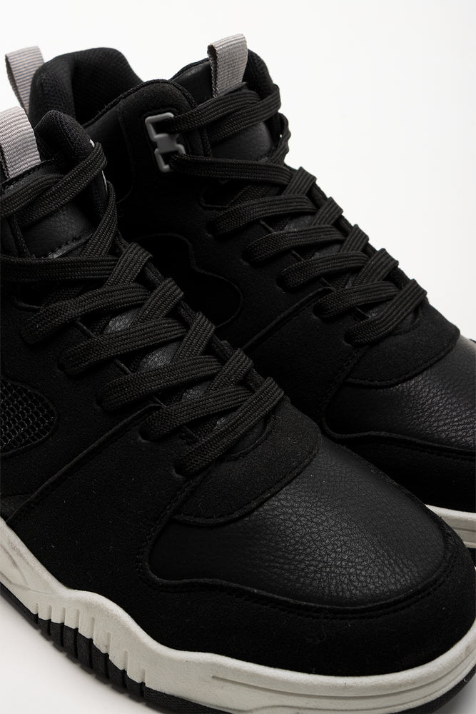 High Top Sneakers Black (2)