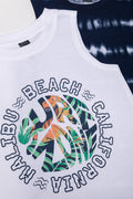 2 Pack Tie Dye Vest Navy And White (1)