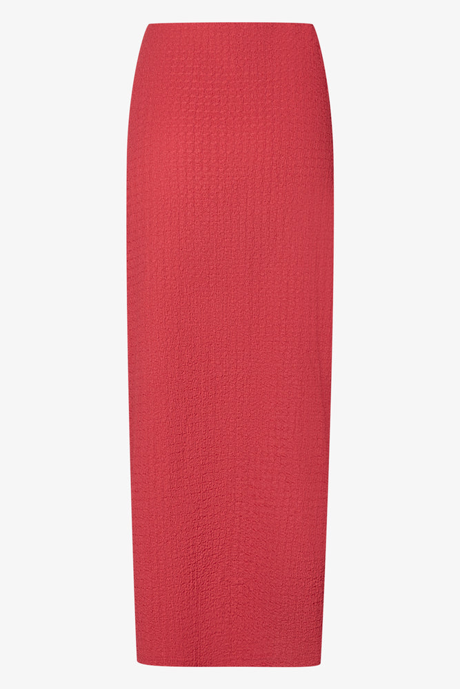 Bubble Knit Skirt Rose Pink (1)
