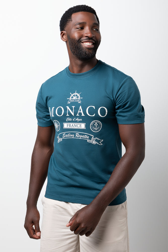 Relaxed Fit Short Sleeve T-Shirt Teal