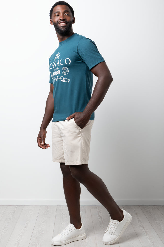 Relaxed Fit Short Sleeve T-Shirt Teal
