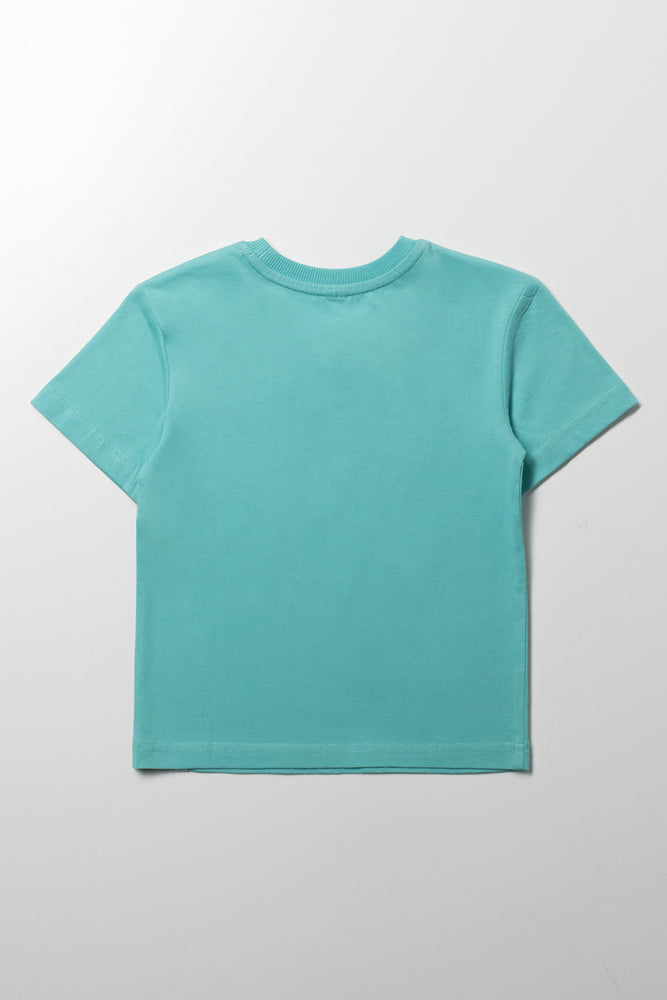 Short Sleeve T-Shirt Turquoise (3)