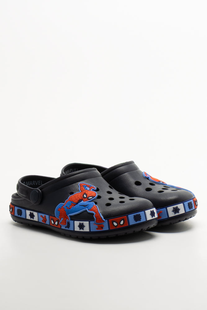 Spider-Man Clogs Navy