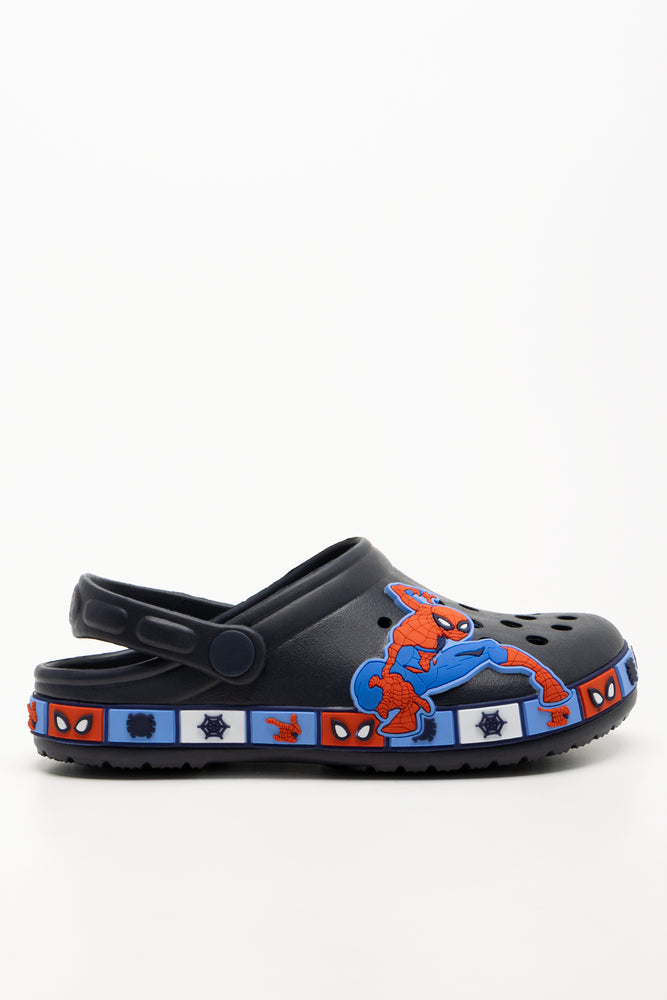 Spider-Man Clogs Navy