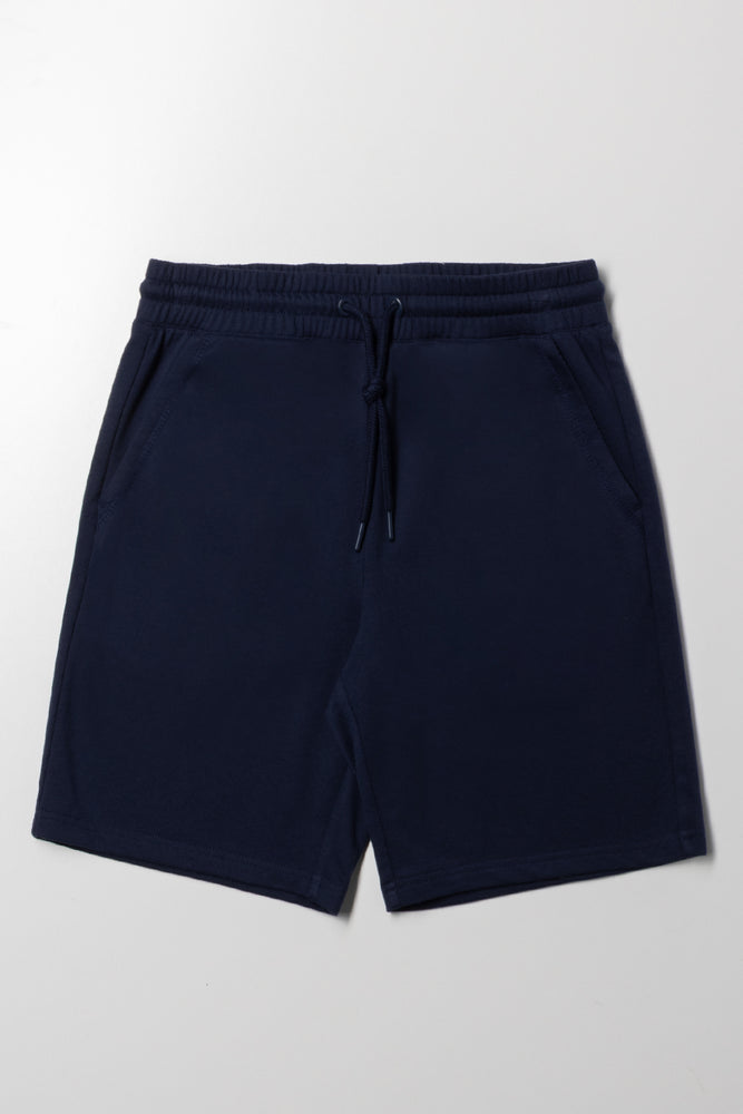 Fleece Shorts Navy