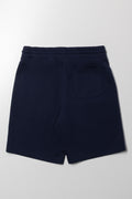 Fleece Shorts Navy (2)