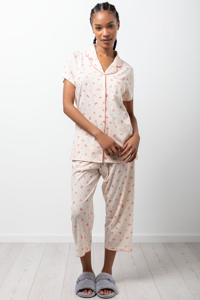 Capri Pyjama Set Natural