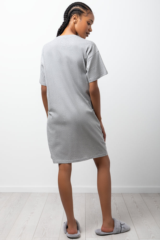 Fresh Fruit Sleepshirt Grey (2)