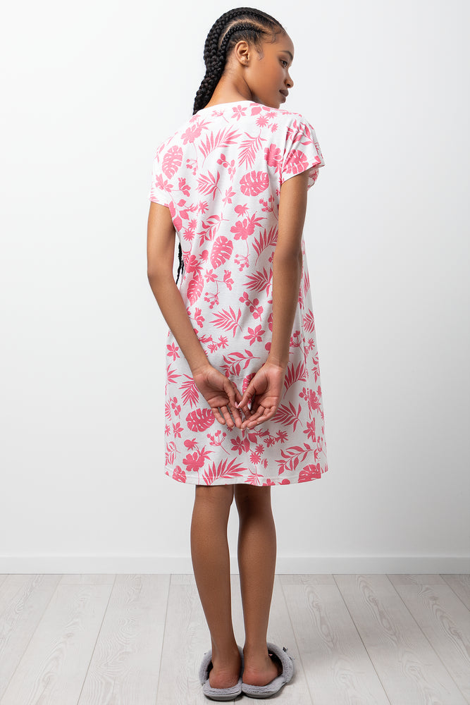 2 Pack Wake Up In Paradise Sleepshirts Pink (2)