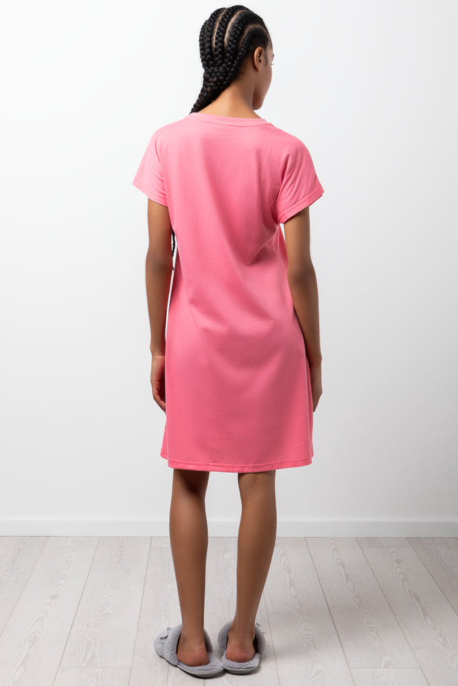 2 Pack Wake Up In Paradise Sleepshirts Pink (6)