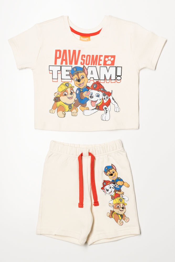 Paw Patrol Shorts & T-Shirt Set