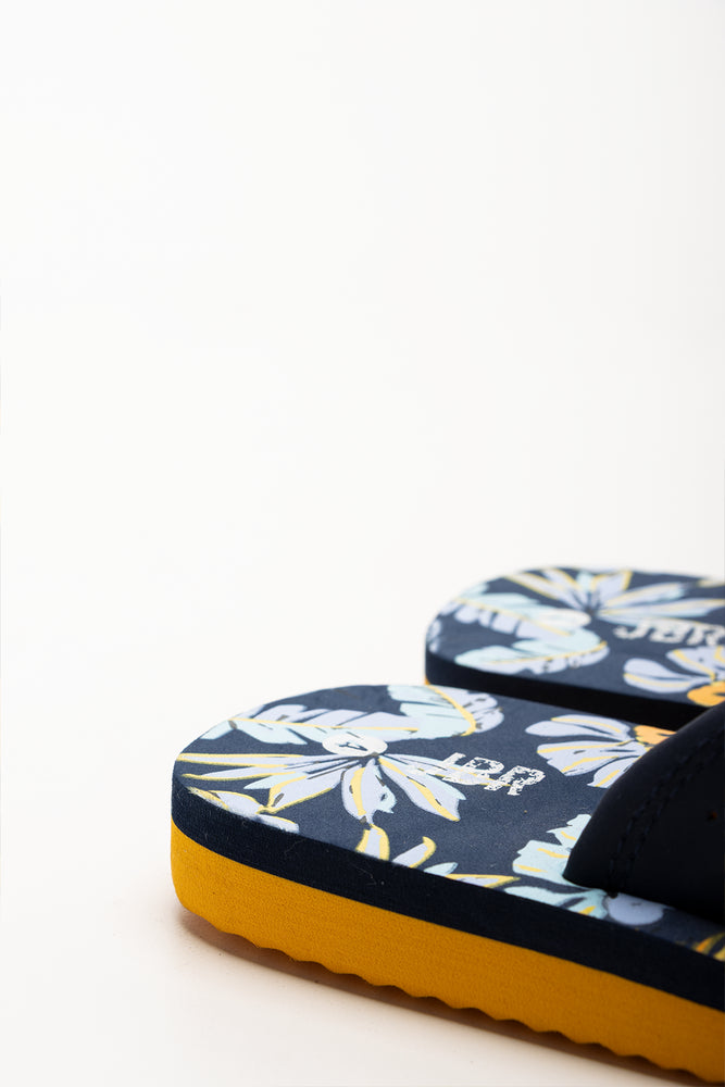 Padded Flip Flop Navy (3)