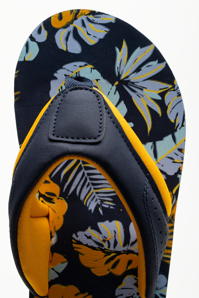 Padded Flip Flop Navy (4)