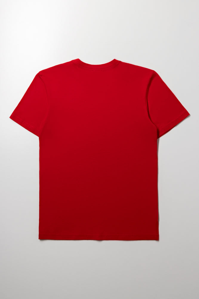 Hot Wheels Short Sleeve T-Shirt Red (2)
