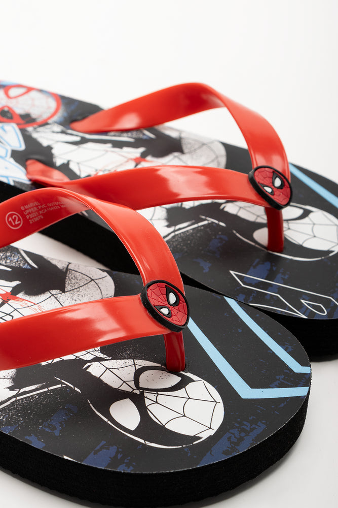 Spider-Man Flip Flops Red (2)