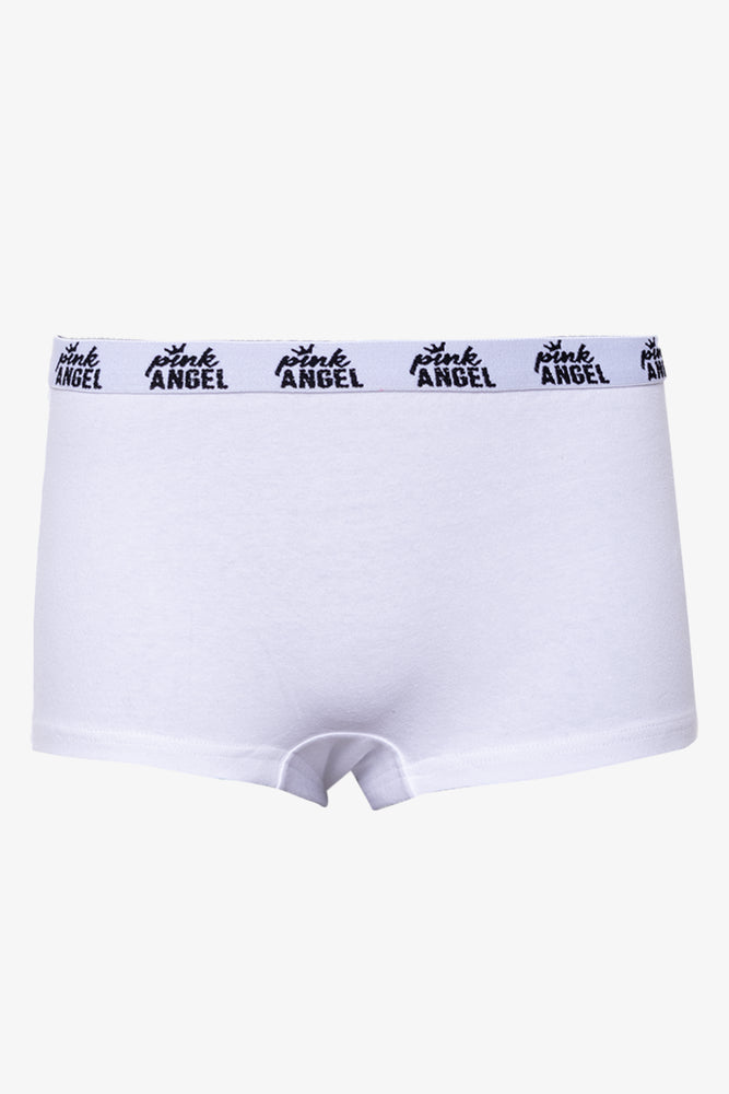2 Pack Boyleg Panties Black And White