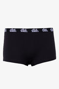 2 Pack Boyleg Panties Black And White (2)