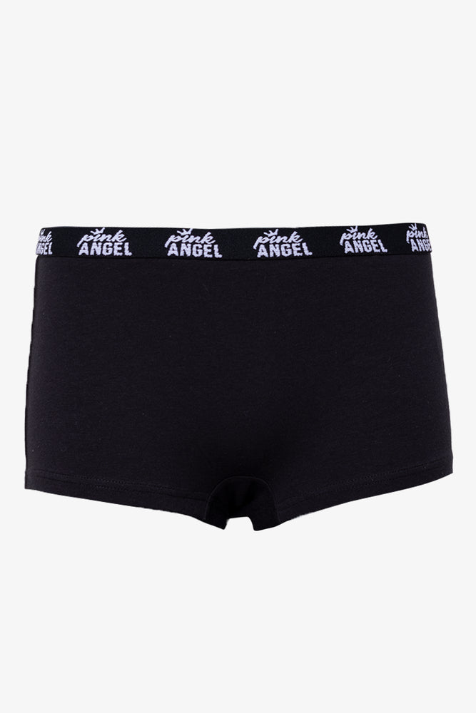 2 Pack Boyleg Panties Black And White (2)