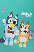 Bluey 3 Pack T-Shirts Blue, Peach And White (1)