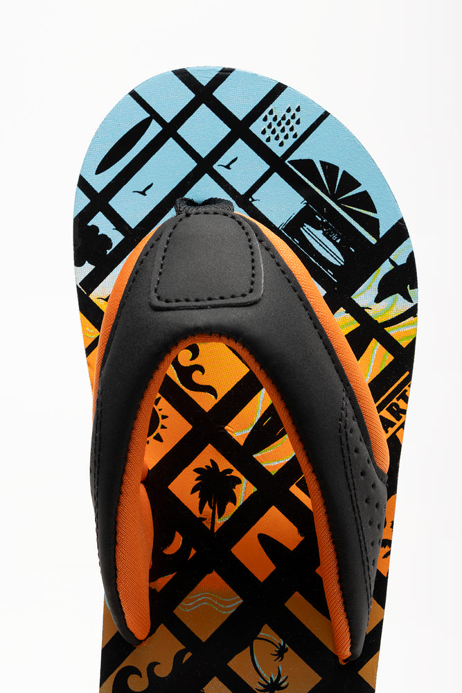 Padded Flip Flop Black (4)