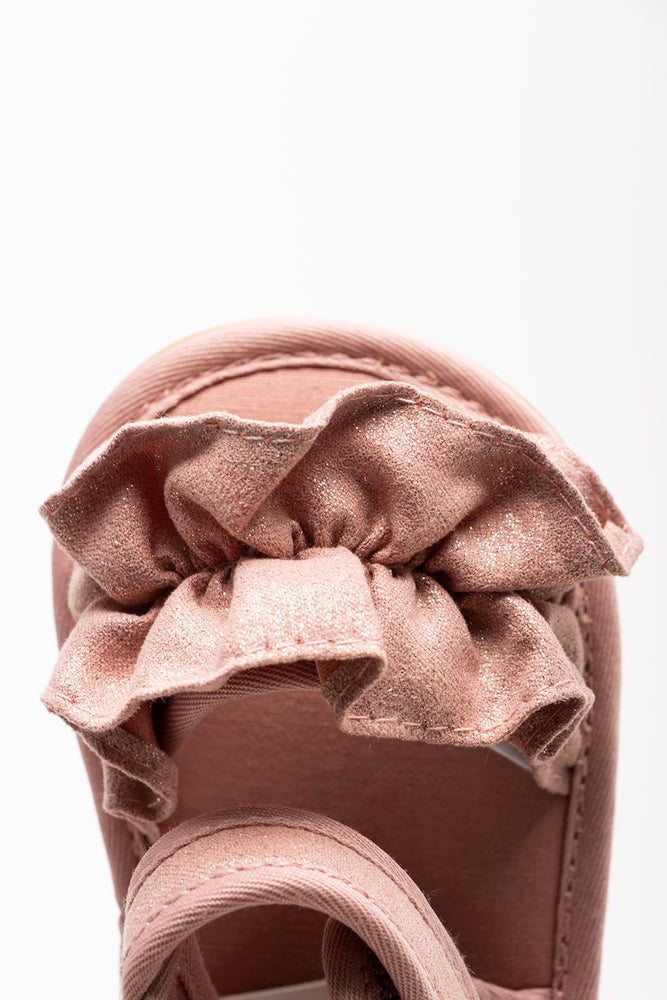 Frill Sandals Pink (4)
