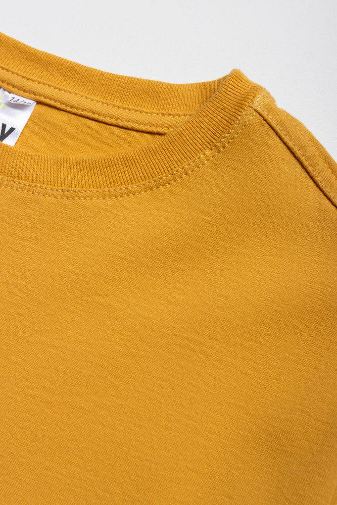 Short Sleeve T-Shirt Yellow