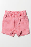 Butterfly Shorts Pink