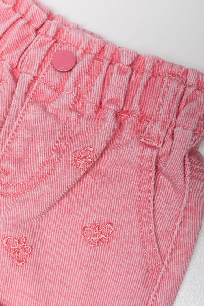 Butterfly Shorts Pink