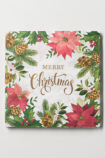 Merry Christmas Serviettes Multi