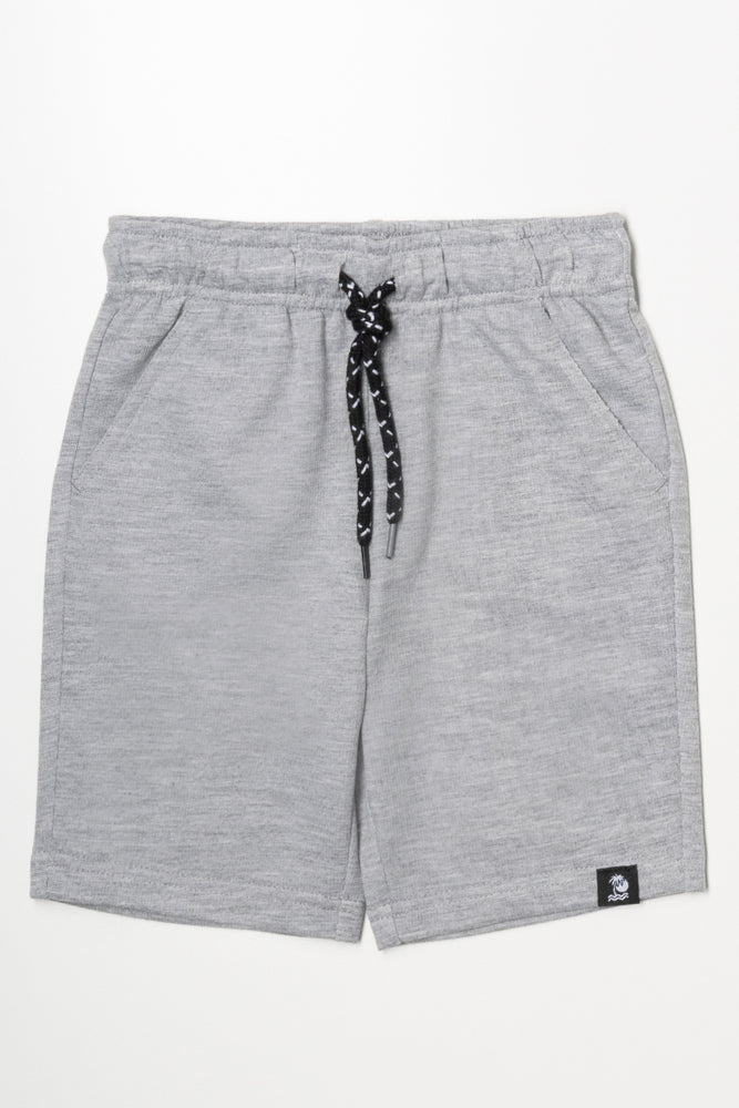 Knit Shorts Grey