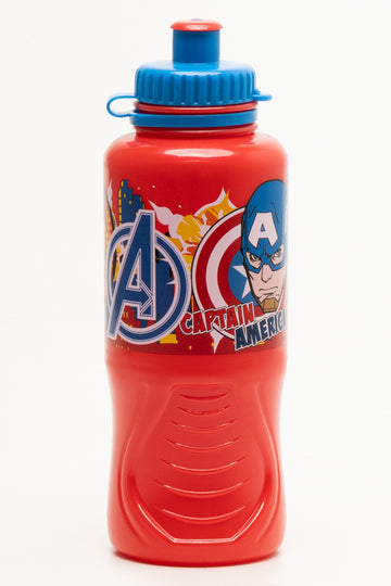 Avengers Sports Bottle 400ML Red