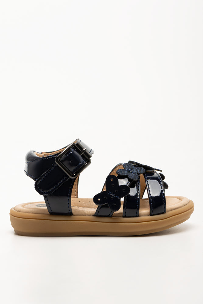 Butterfly Sandals Navy